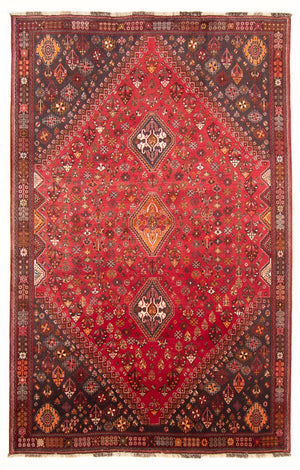 Perserteppich - Nomadic - 283 x 178 cm - rot