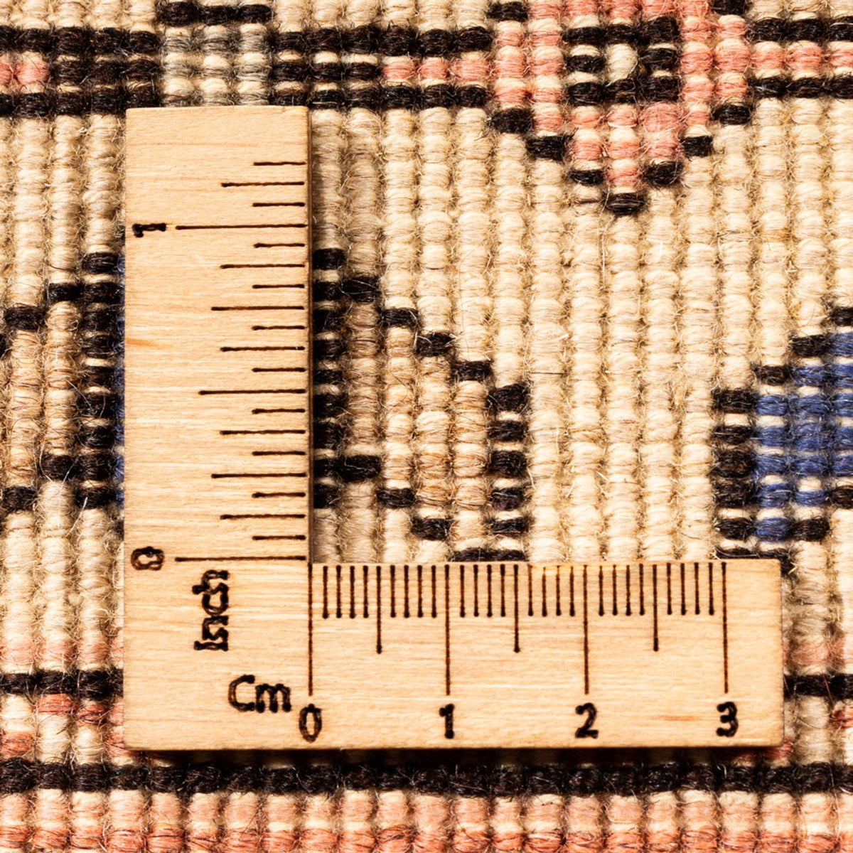 Perski dywan - Nomadyczny - 251 x 194 cm - jasny beż