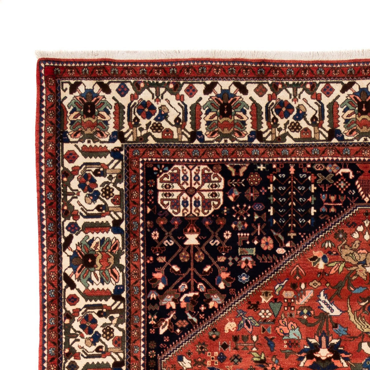 Perski dywan - Nomadyczny - 302 x 204 cm - czerwony