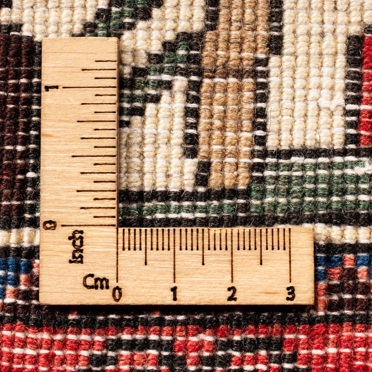 Perski dywan - Nomadyczny - 302 x 204 cm - czerwony