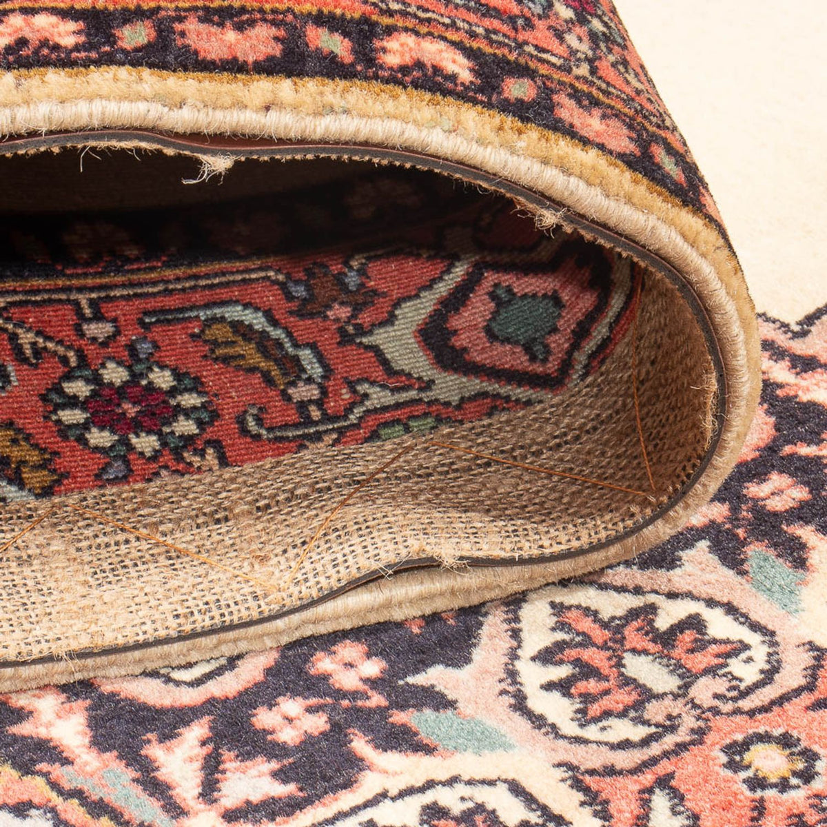 Läufer Perser - Bidjar - Royal - 390 x 90 cm - beige