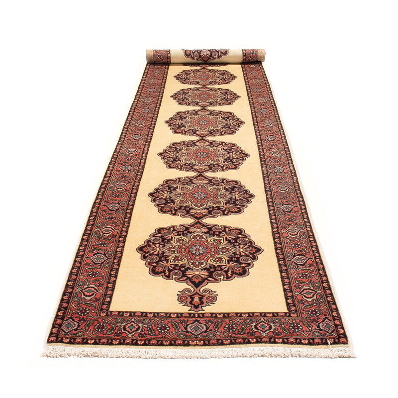 Läufer Perser - Bidjar - Royal - 390 x 90 cm - beige