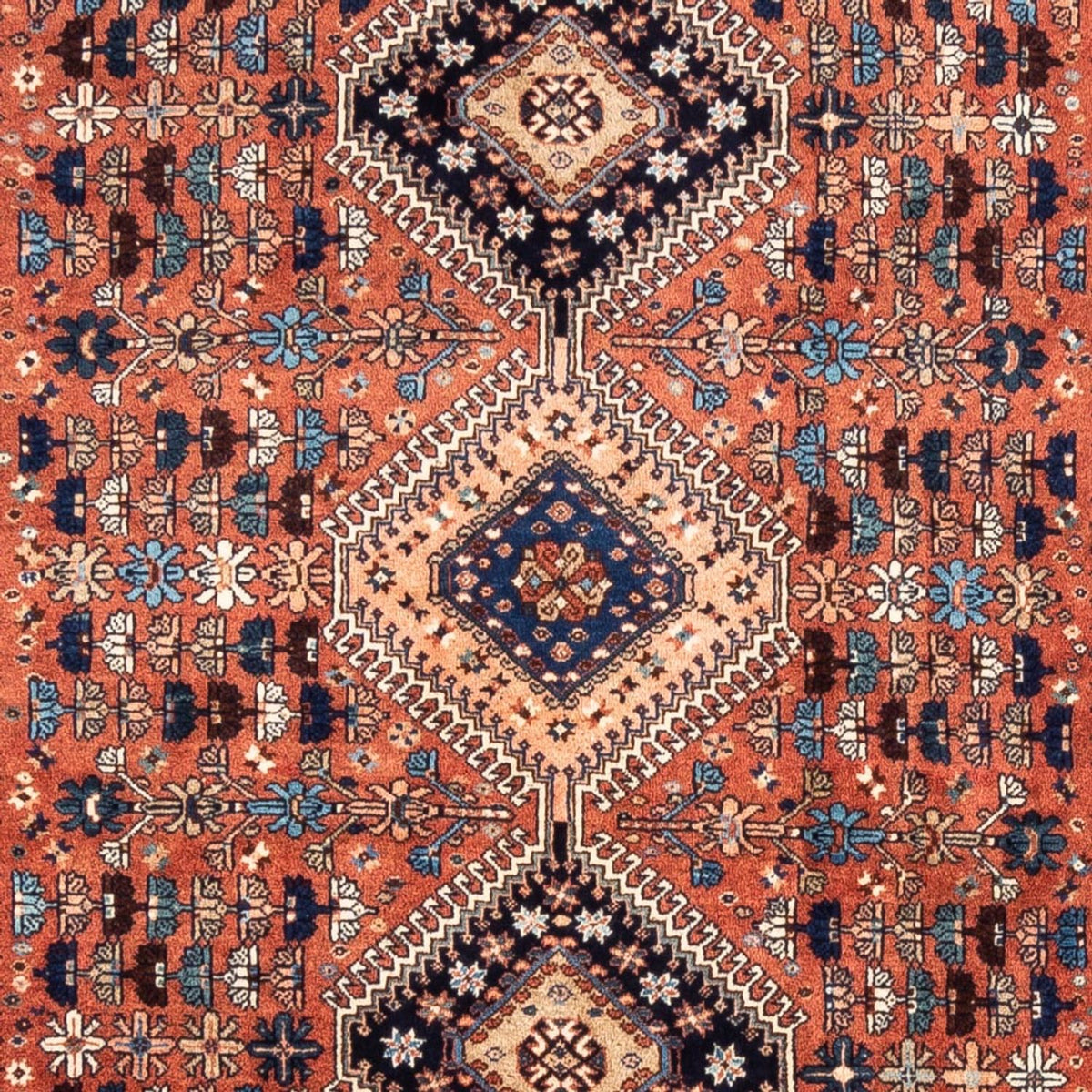 Perserteppich - Nomadic - 240 x 153 cm - rot