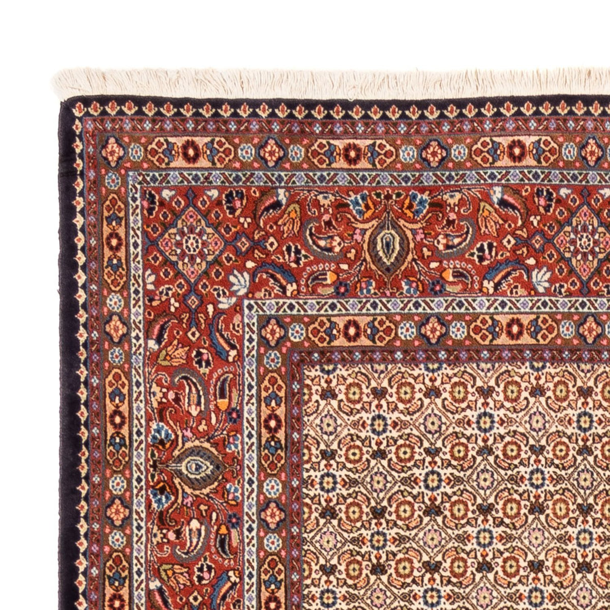 Dywan perski - Klasyczny - 250 x 195 cm - ciemny beż