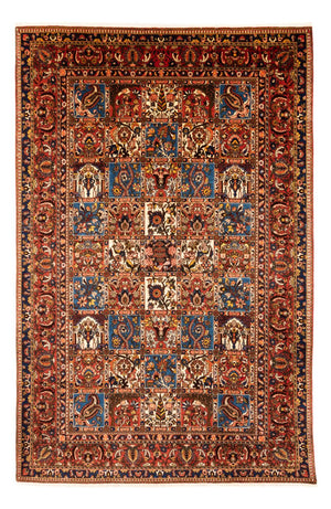 Perski dywan - Nomadyczny - 303 x 202 cm - bordowa czerwień