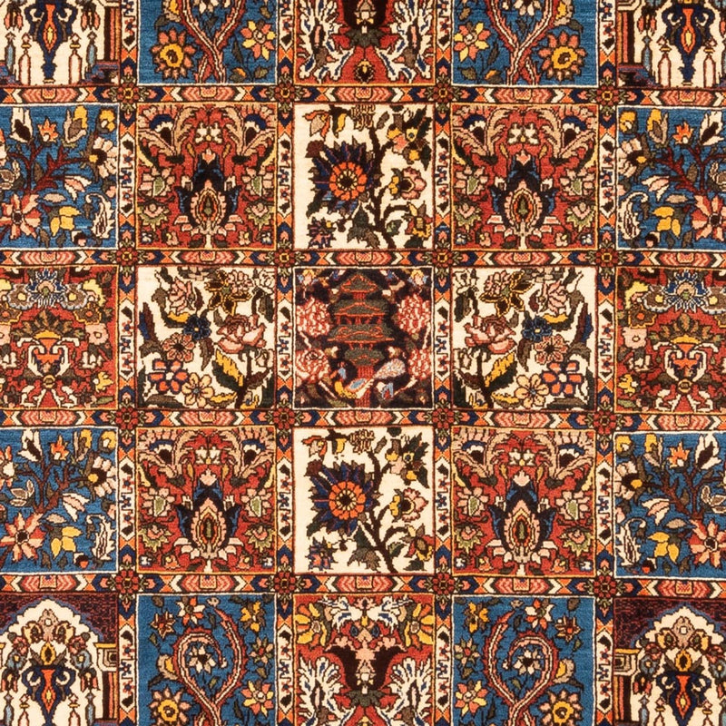 Perski dywan - Nomadyczny - 303 x 202 cm - bordowa czerwień