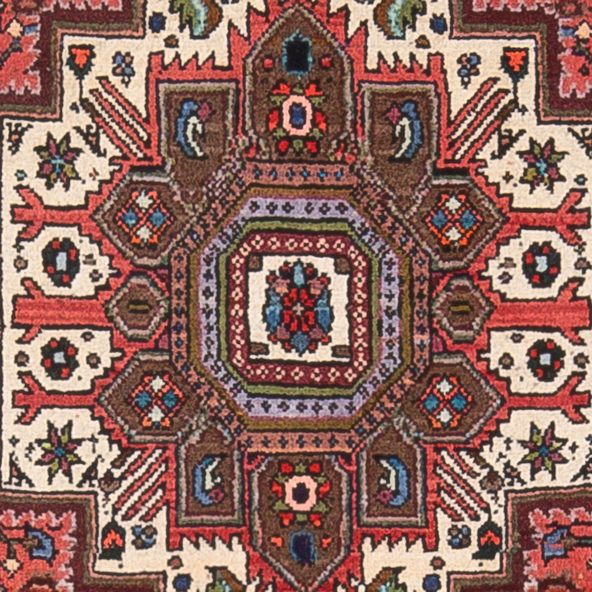 Perski dywan - Nomadyczny - 120 x 68 cm - rdza