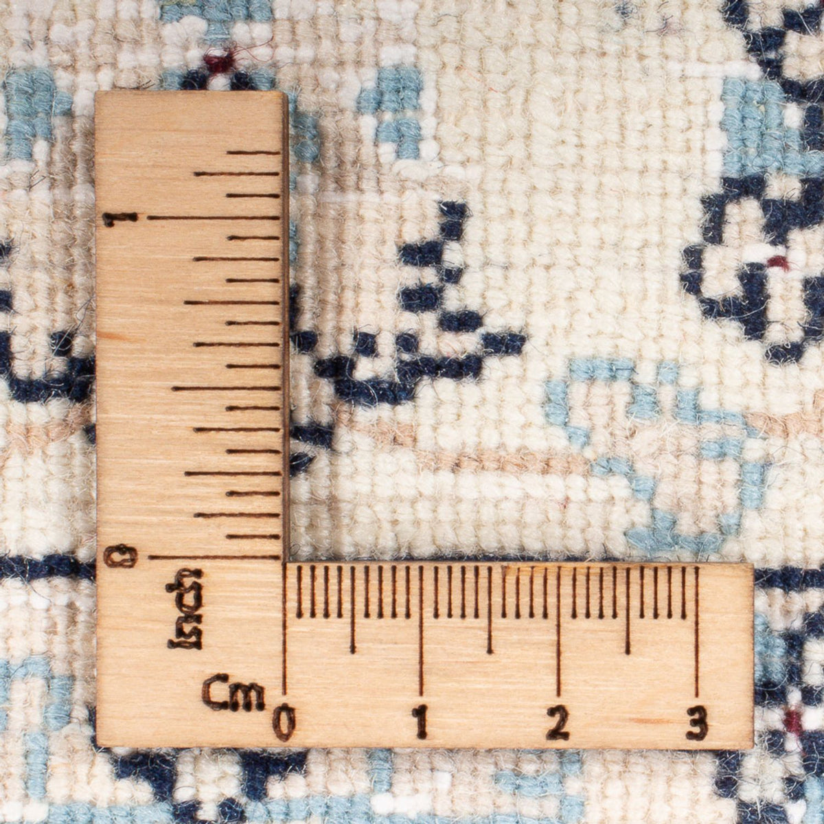 Perserteppich - Nain - Premium - 100 x 69 cm - creme