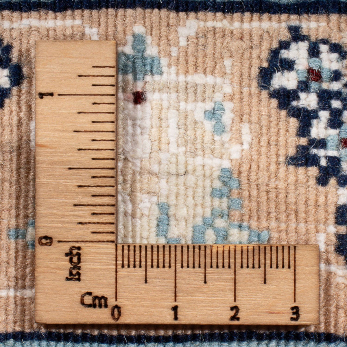 Perserteppich - Nain - Premium - 110 x 66 cm - creme