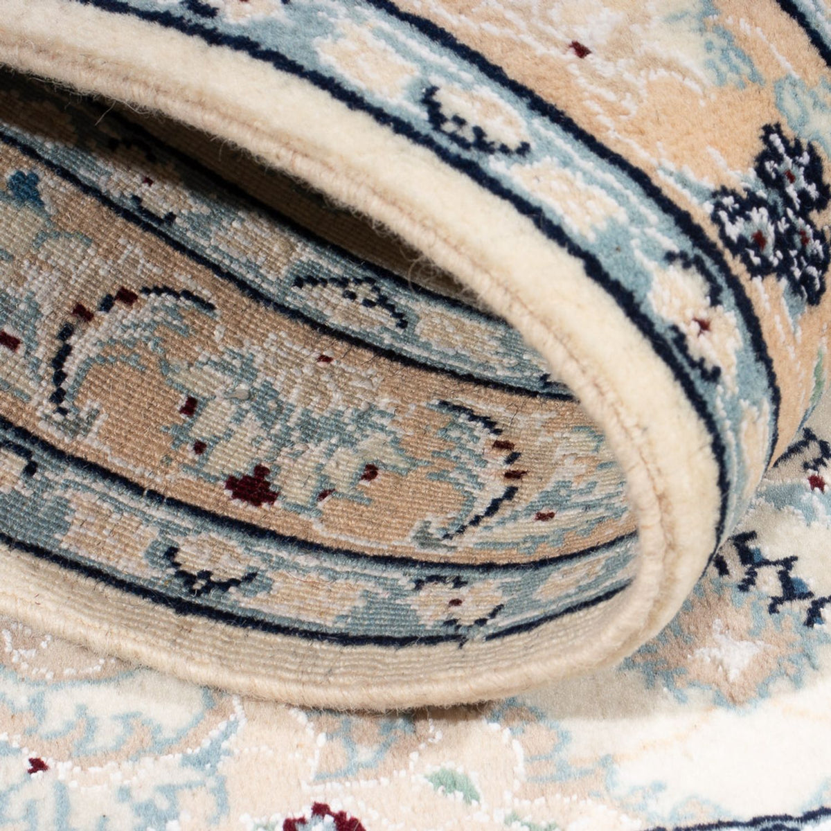 Perserteppich - Nain - Premium - 108 x 66 cm - creme