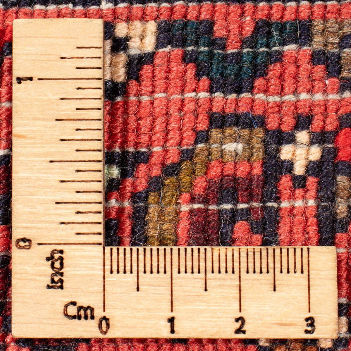 Perski dywan - Nomadyczny - 94 x 60 cm - czerwony