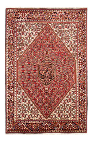 Perski dywan - Bijar - Royal - 247 x 172 cm - czerwony