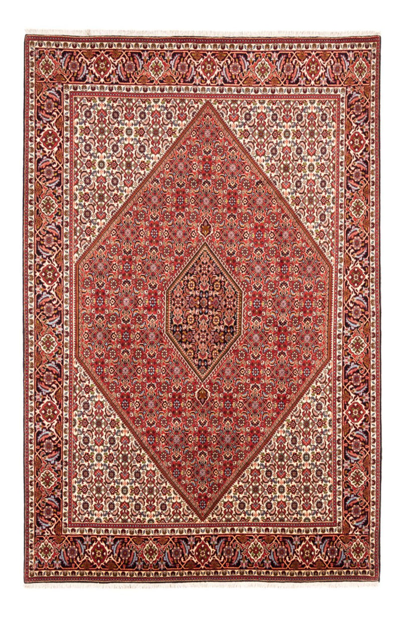 Perski dywan - Bijar - Royal - 247 x 172 cm - czerwony