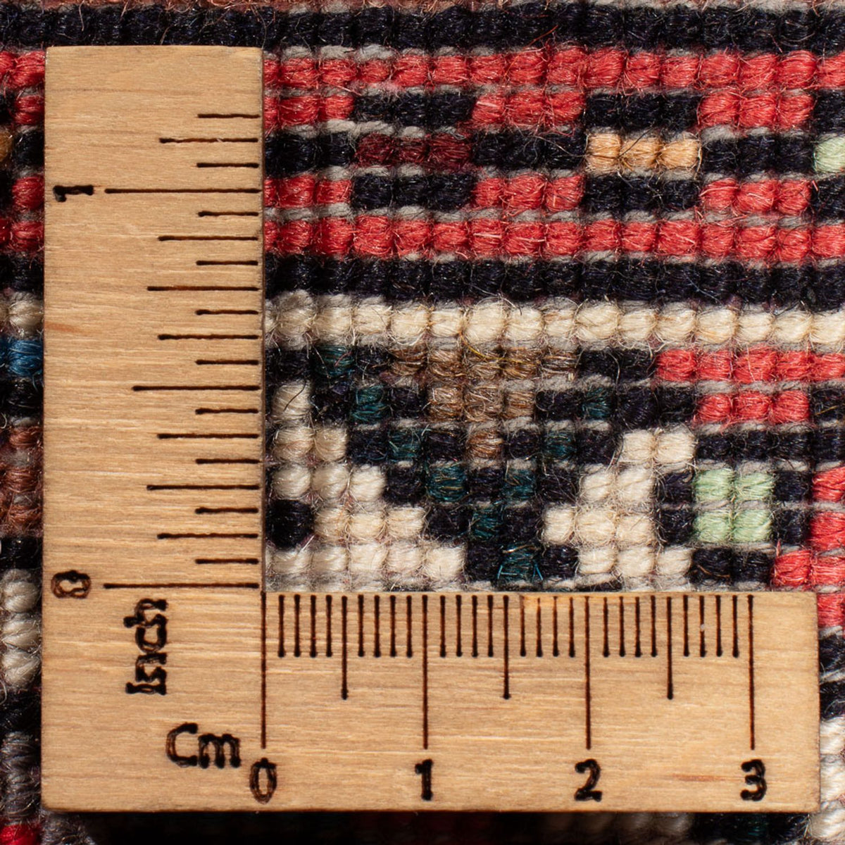 Perski dywan - Nomadyczny - 89 x 59 cm - czerwony