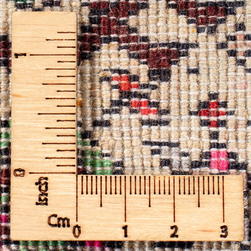 Perski dywan - Nomadyczny - 95 x 58 cm - kremowy