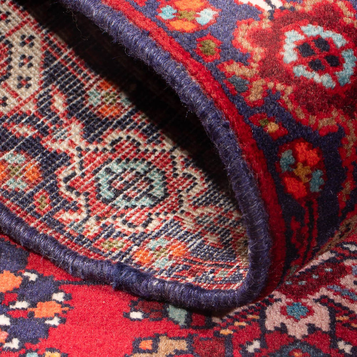 Perski dywan - Nomadyczny - 100 x 60 cm - czerwony