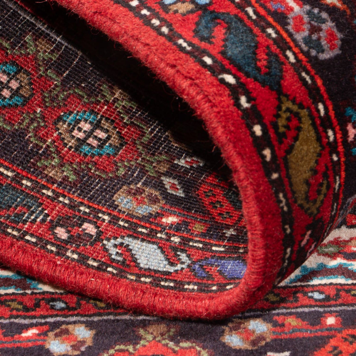 Perski dywan - Nomadyczny - 119 x 80 cm - czerwony