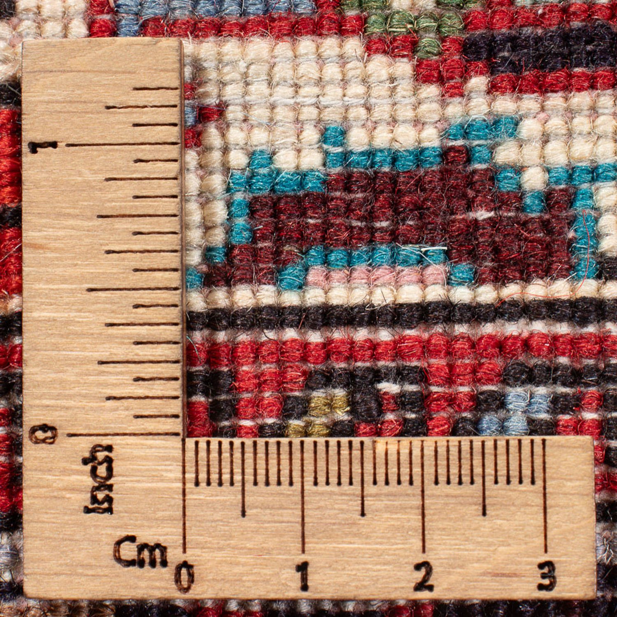 Perski dywan - Nomadyczny - 119 x 80 cm - czerwony