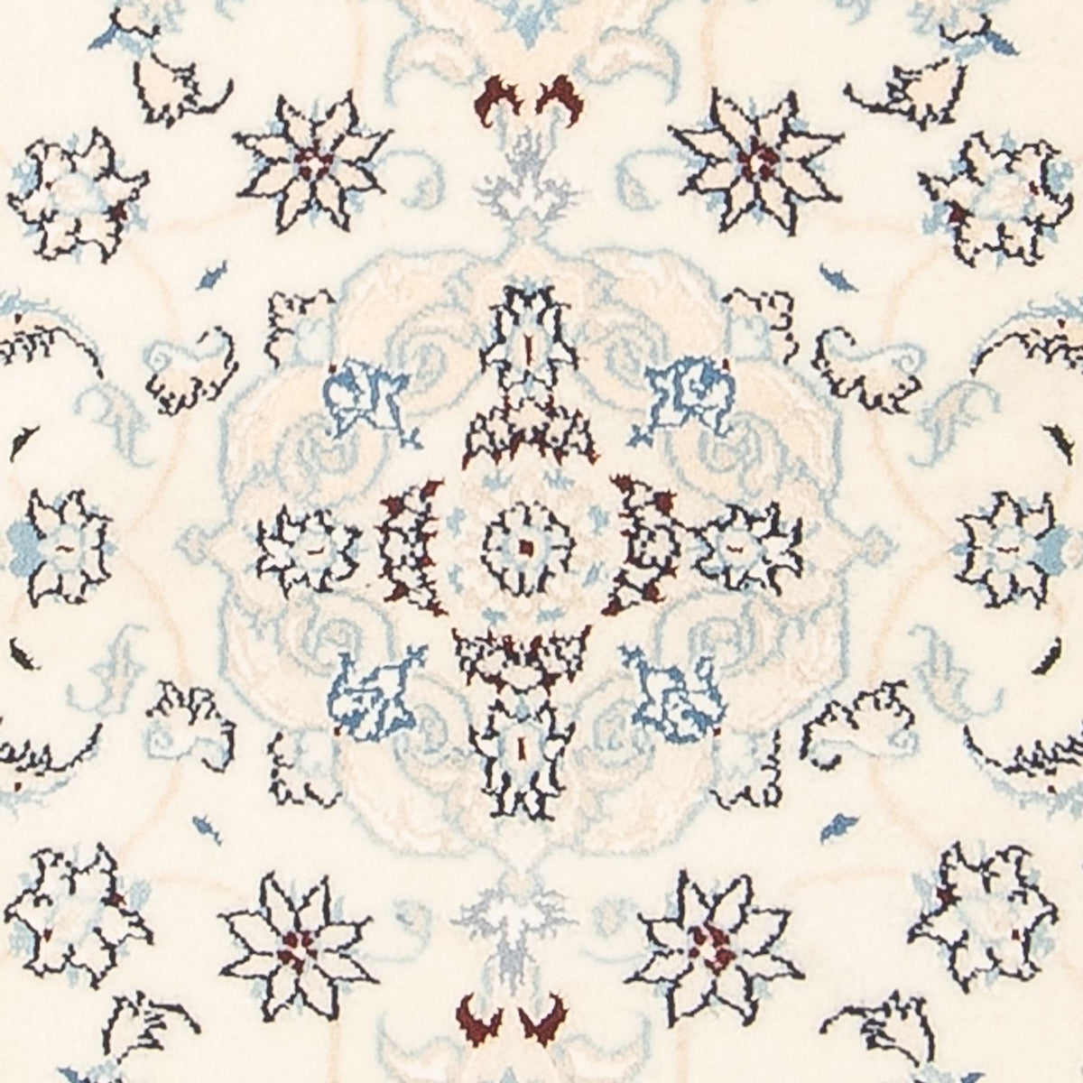 Perserteppich - Nain - Premium - 101 x 67 cm - creme