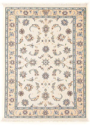 Perserteppich - Nain - Premium - 115 x 74 cm - creme