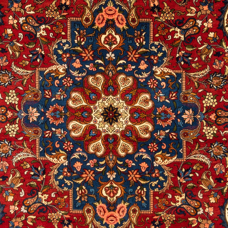 Perski dywan - Bijar - Royal - 296 x 204 cm - ciemnoniebieski
