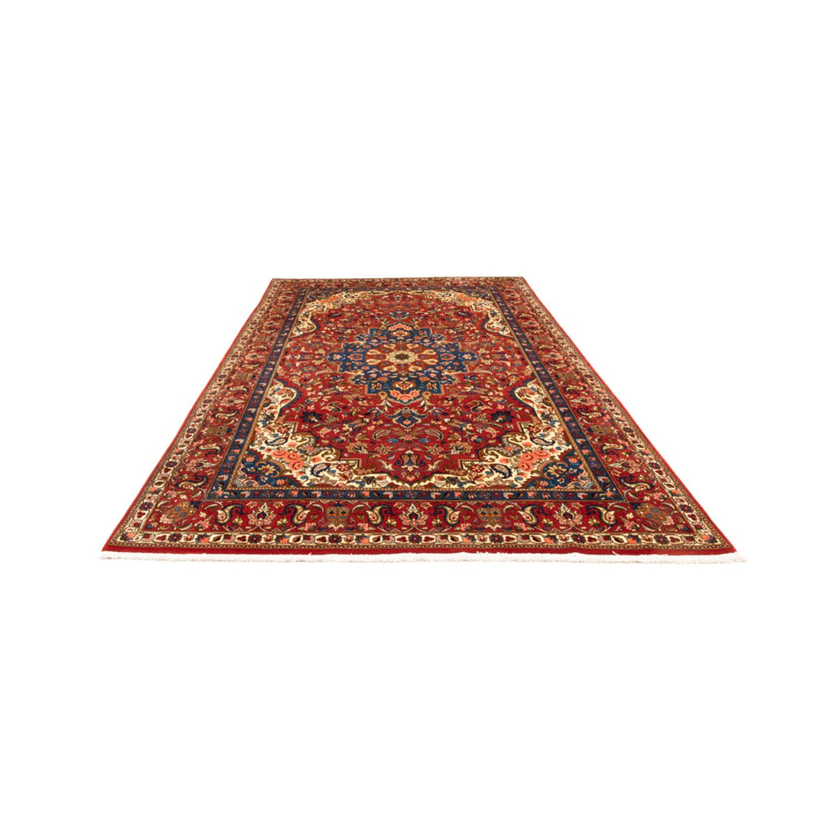 Perski dywan - Bijar - Royal - 296 x 204 cm - ciemnoniebieski