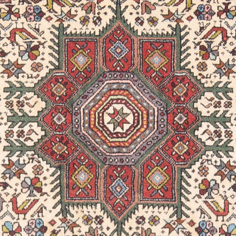 Perski dywan - Nomadyczny - 126 x 80 cm - kremowy