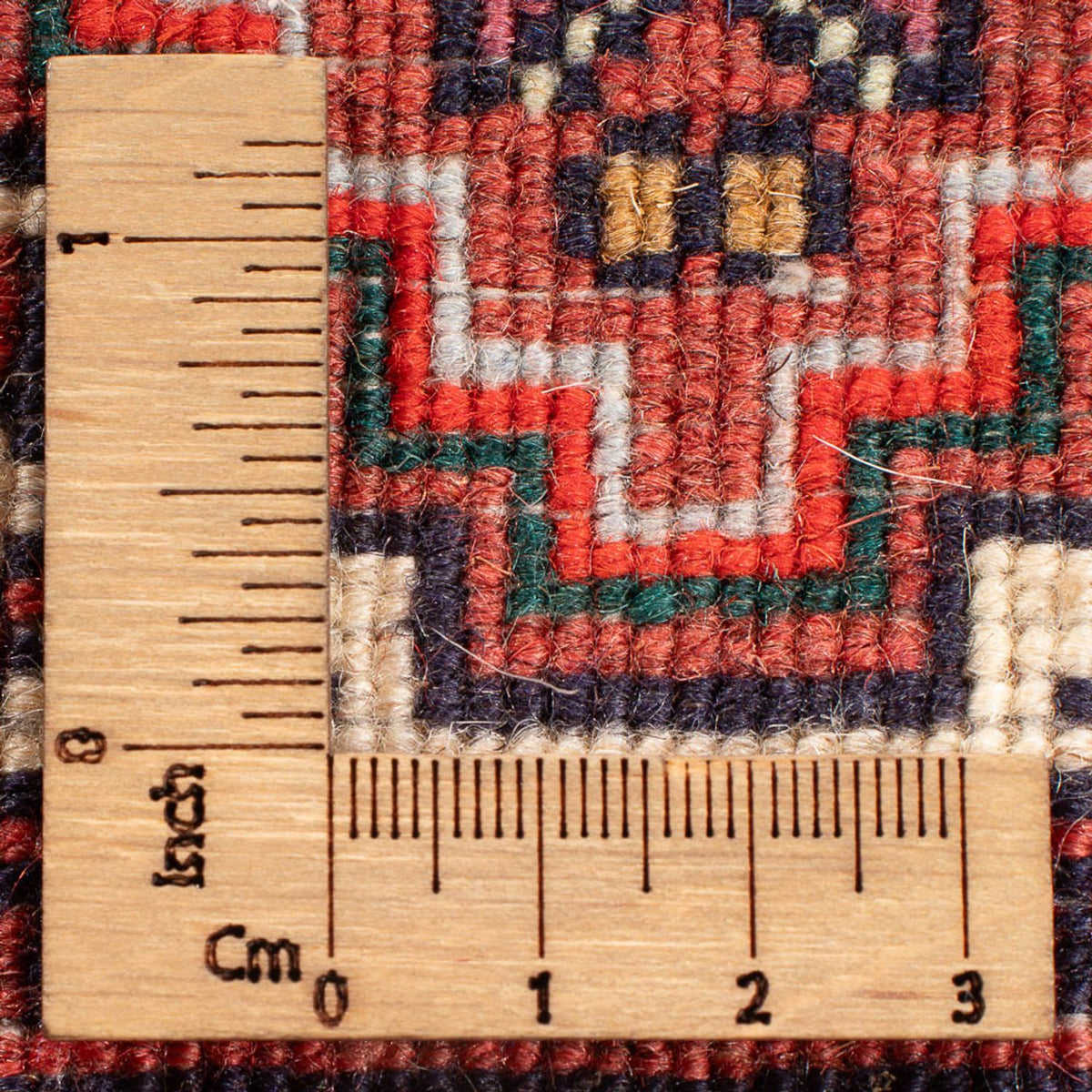 Perski dywan - Nomadyczny - 115 x 73 cm - czerwony