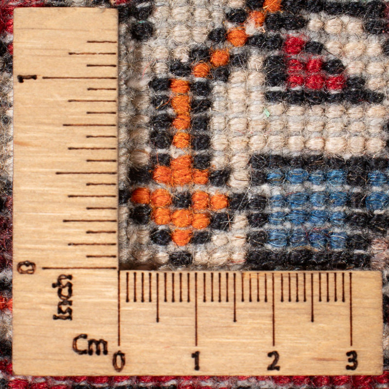 Perski dywan - Nomadyczny - 124 x 82 cm - czerwony