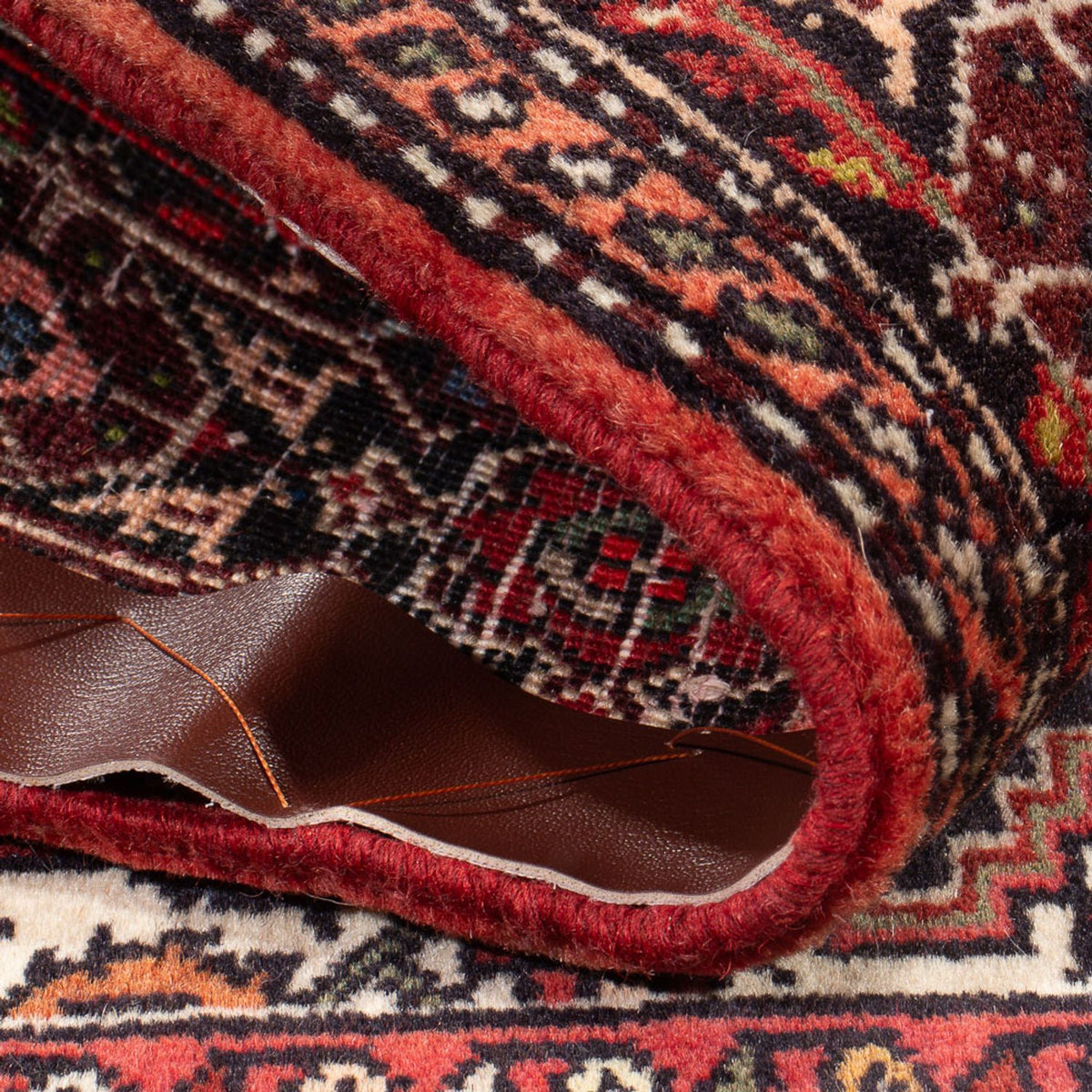 Perski dywan - Nomadyczny - 132 x 78 cm - jasna czerwień