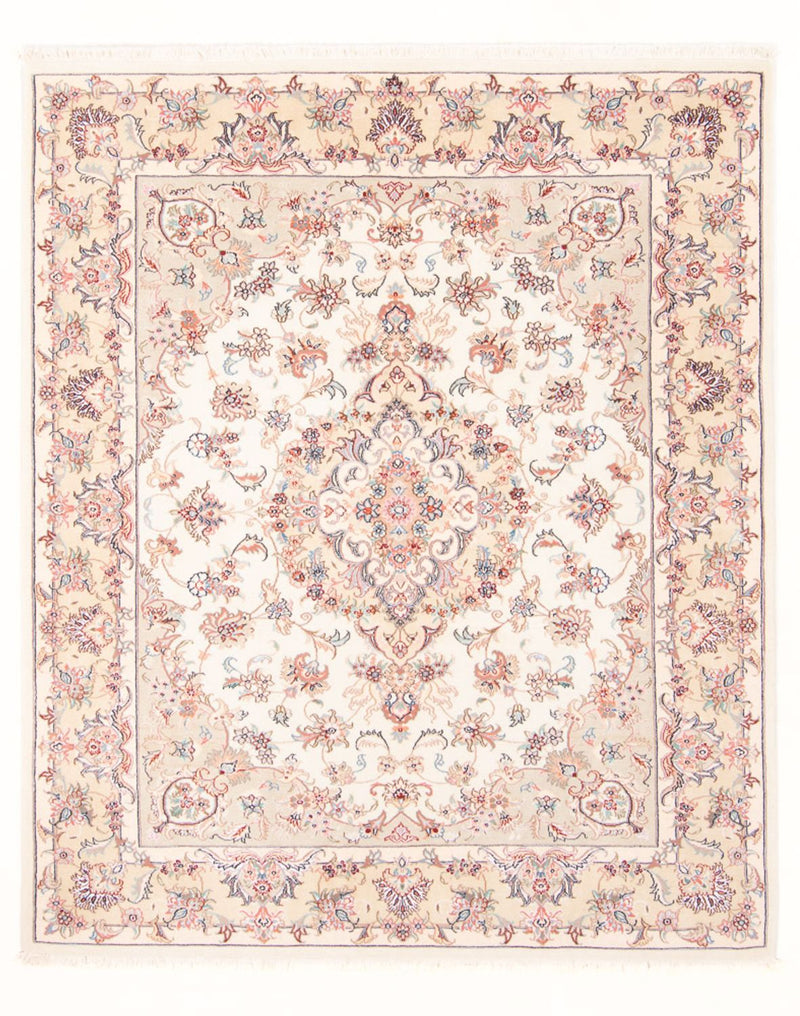 Perserteppich - Täbriz - Royal - 195 x 150 cm - creme