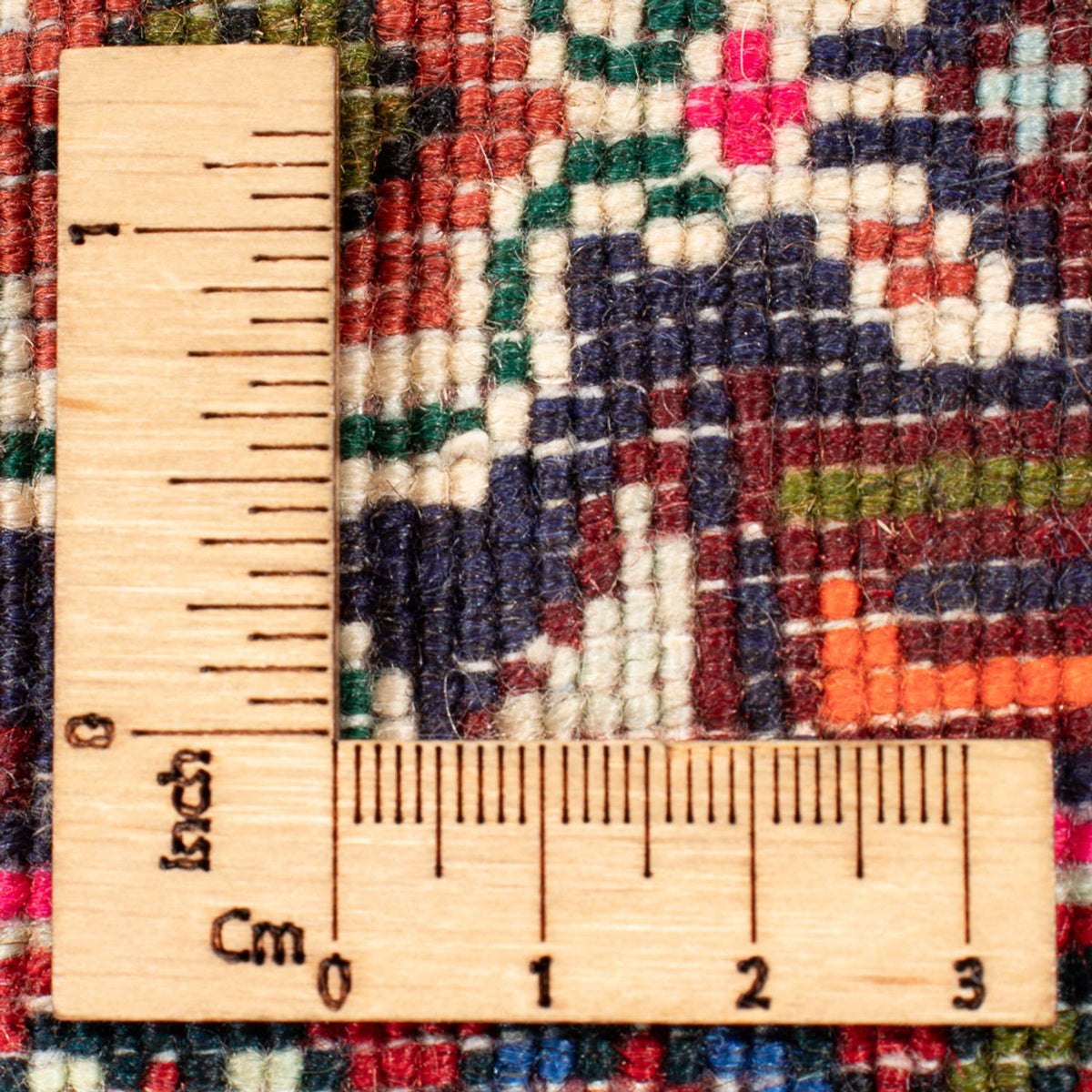 Perski dywan - Nomadyczny - 88 x 58 cm - czerwony