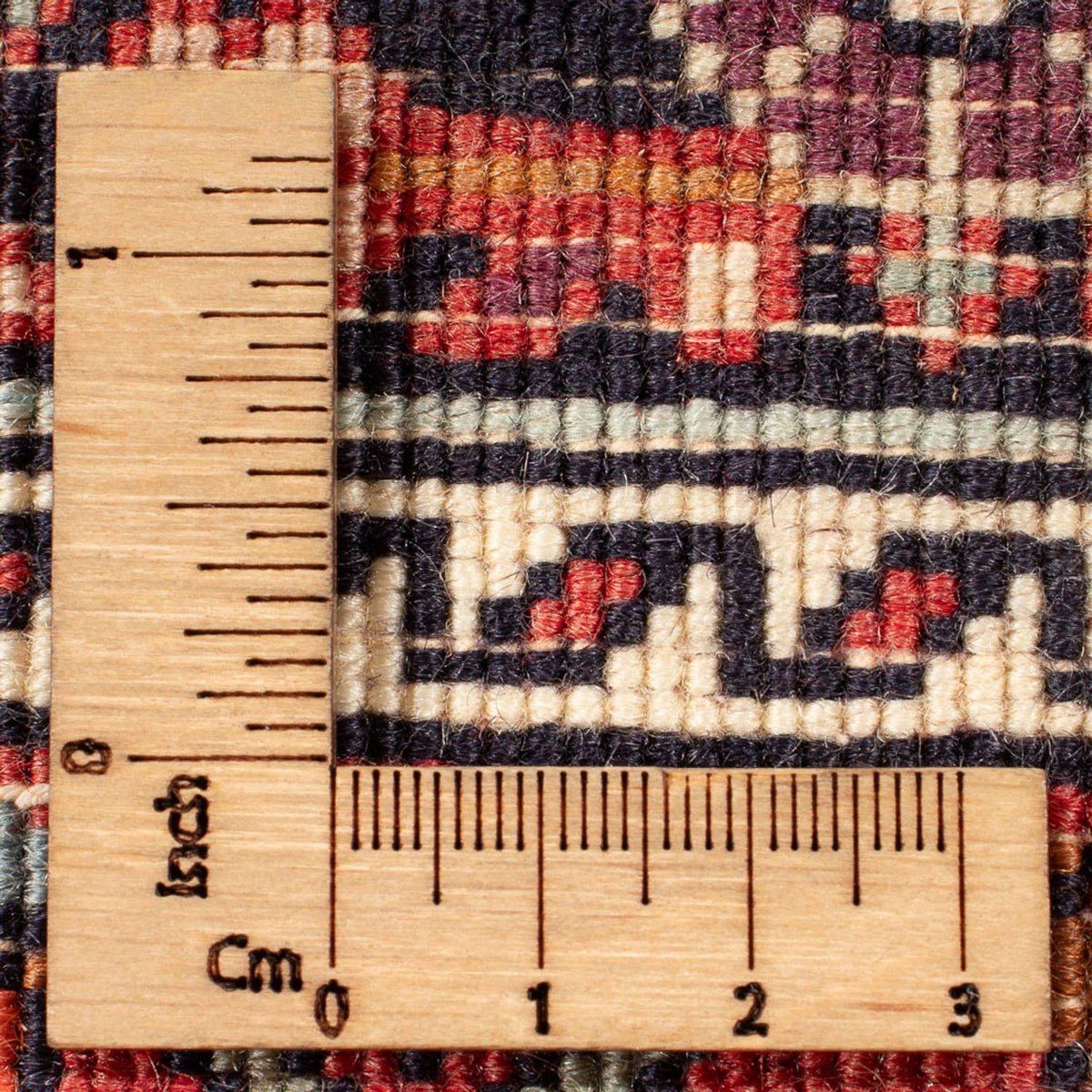 Perski dywan - Nomadyczny - 90 x 60 cm - czerwony