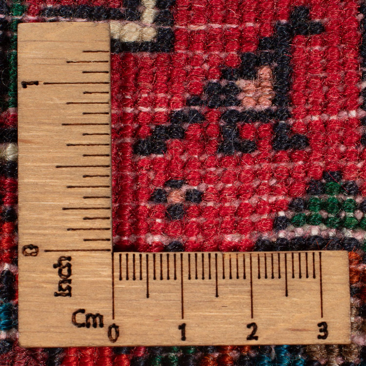 Perski dywan - Nomadyczny - 117 x 80 cm - czerwony