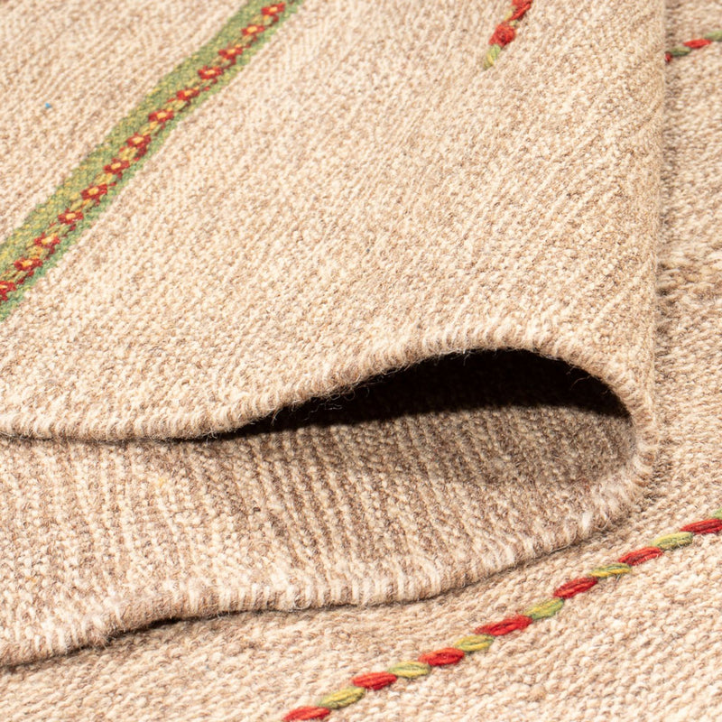 Kelim Teppich - Trendy - 289 x 191 cm - hellbeige