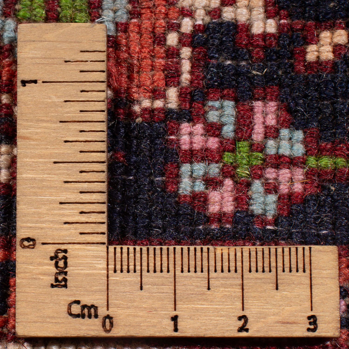 Perski dywan - Nomadyczny - 132 x 76 cm - kremowy