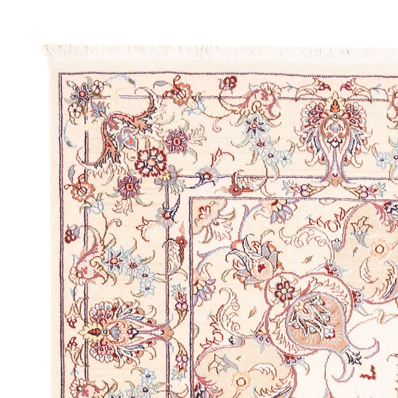 Dywan perski - Tabriz - 196 x 151 cm - kremowy