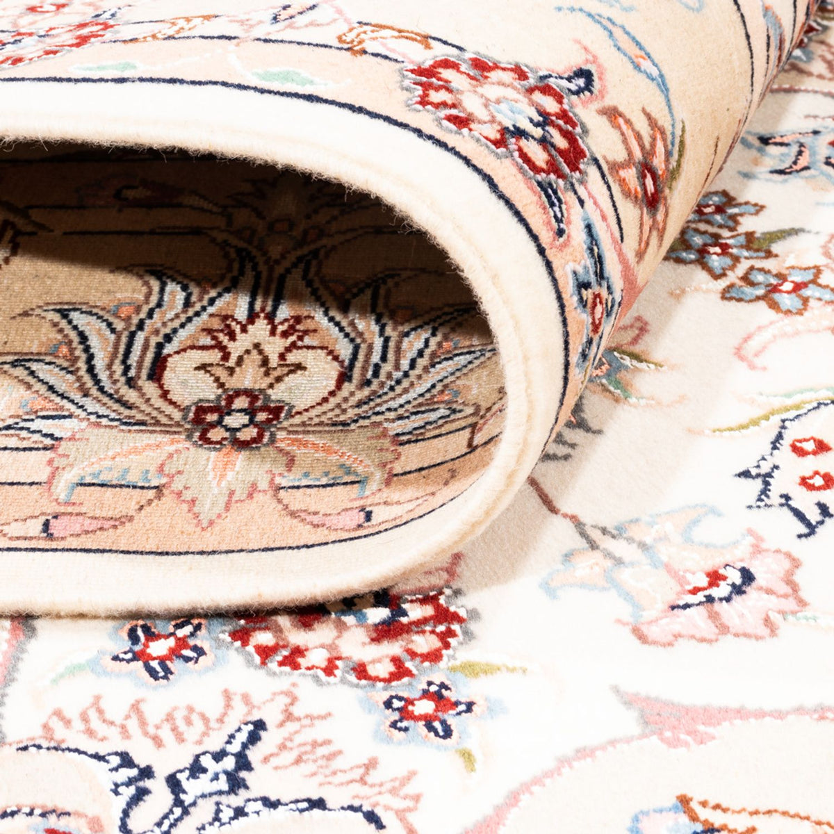 Dywan perski - Tabriz - 197 x 149 cm - kremowy