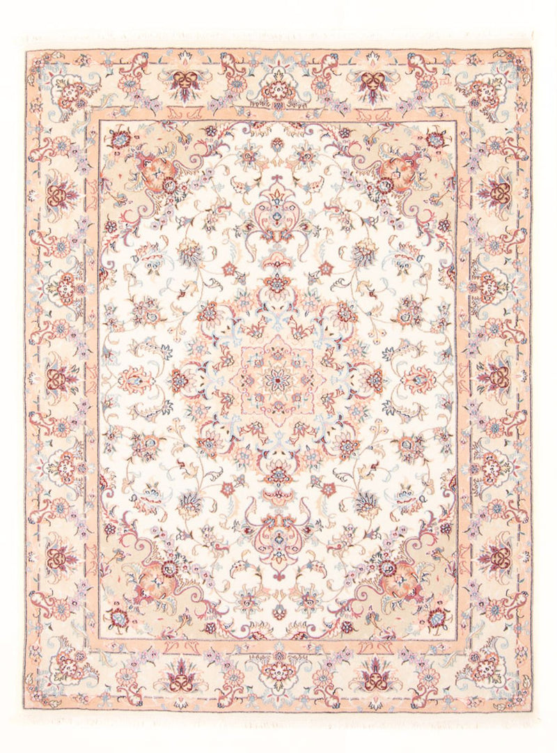 Perserteppich - Täbriz - Royal - 200 x 147 cm - creme