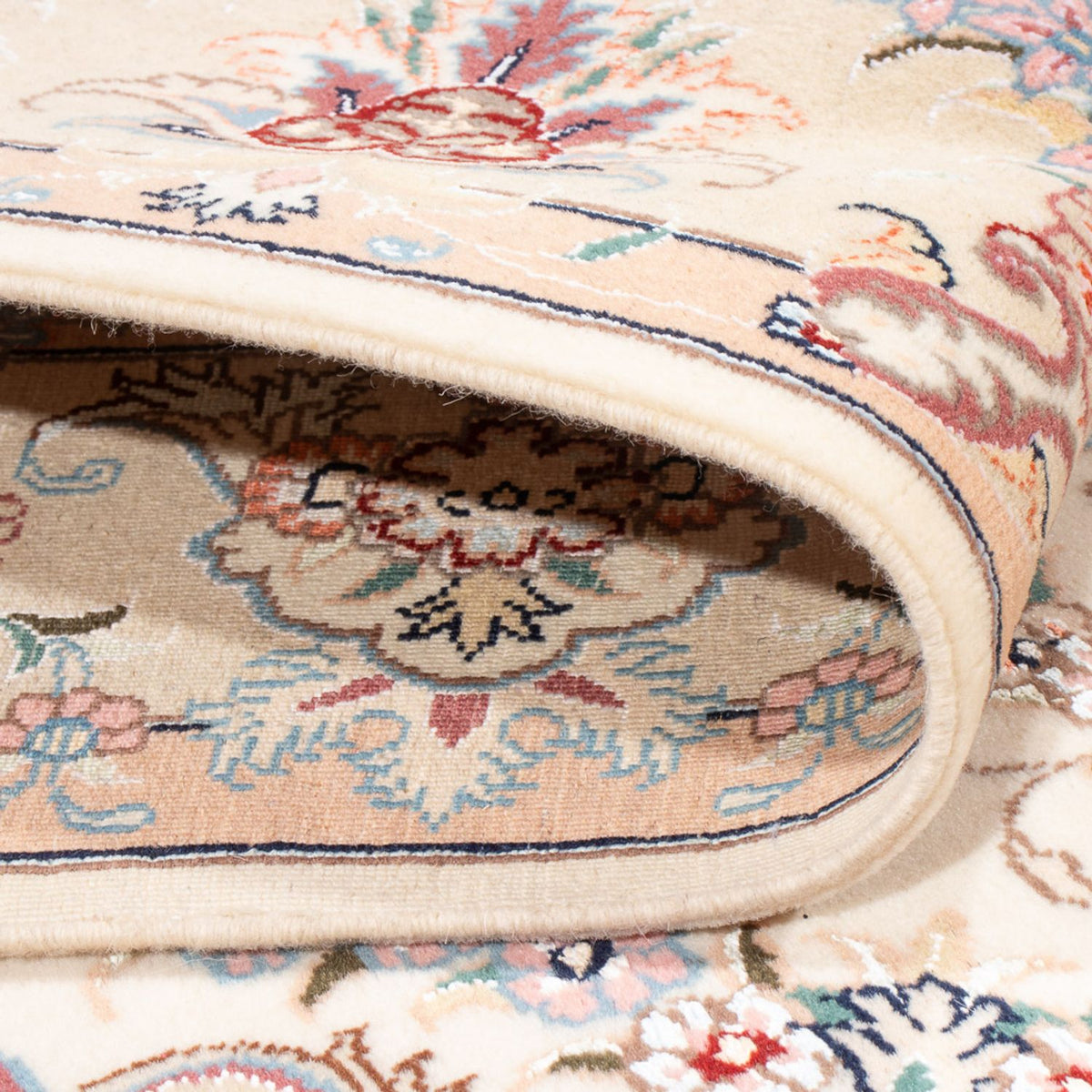 Perserteppich - Täbriz - Royal - 200 x 147 cm - creme