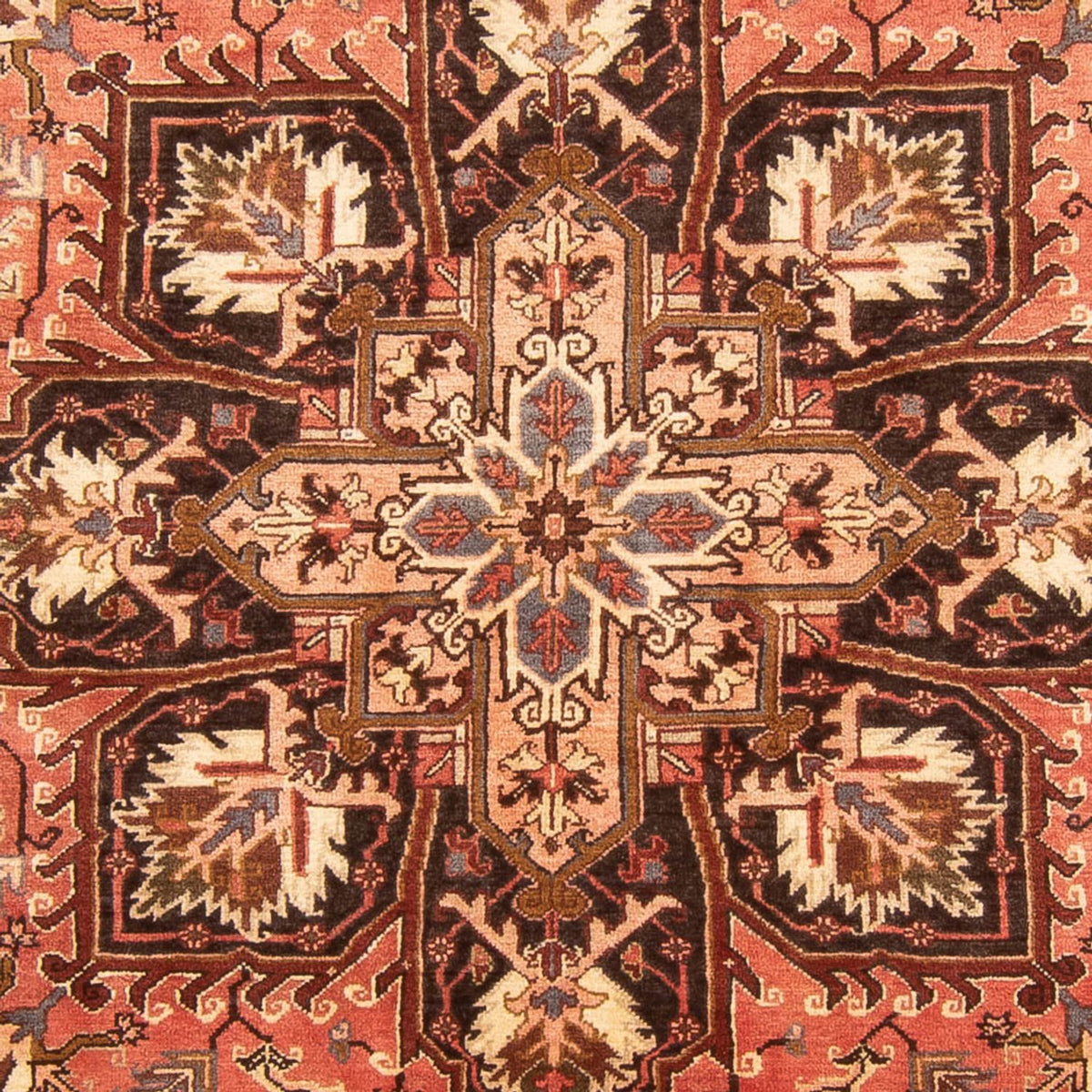 Perski dywan - Nomadyczny - 304 x 196 cm - czerwony