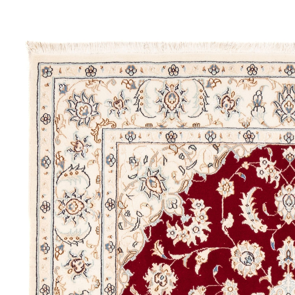 Dywan perski - Nain - Premium - 176 x 117 cm - czerwony