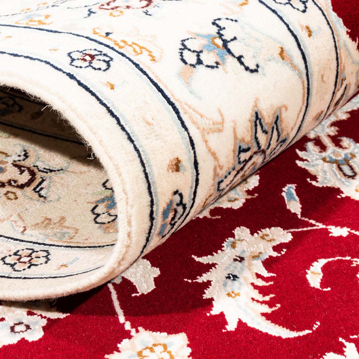 Dywan perski - Nain - Premium - 176 x 117 cm - czerwony