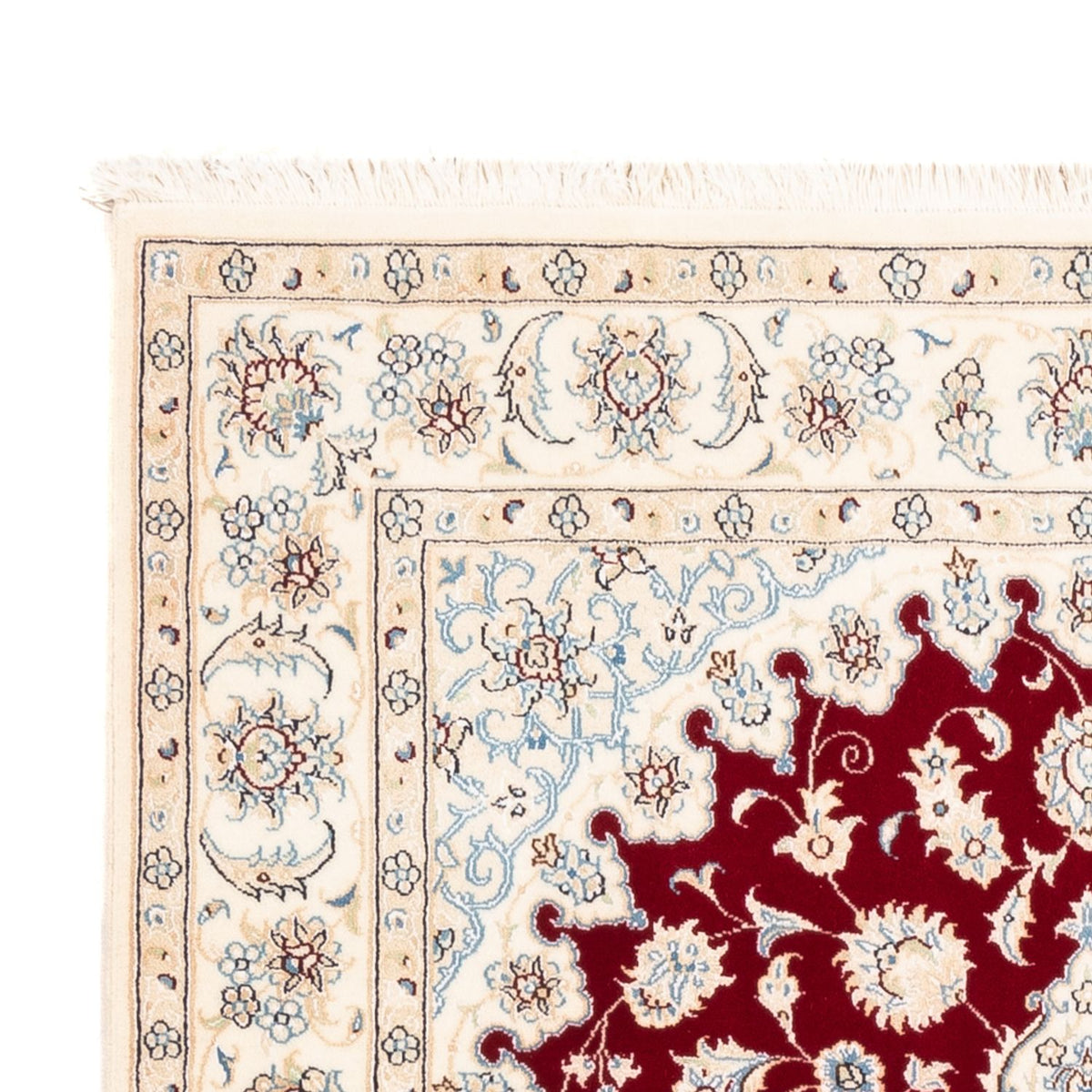 Dywan perski - Nain - Premium - 176 x 119 cm - czerwony