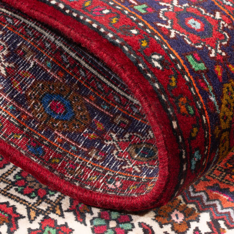 Perski dywan - Nomadyczny - 127 x 83 cm - czerwony