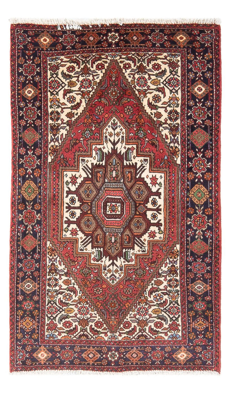 Perski dywan - Nomadyczny - 123 x 80 cm - kremowy