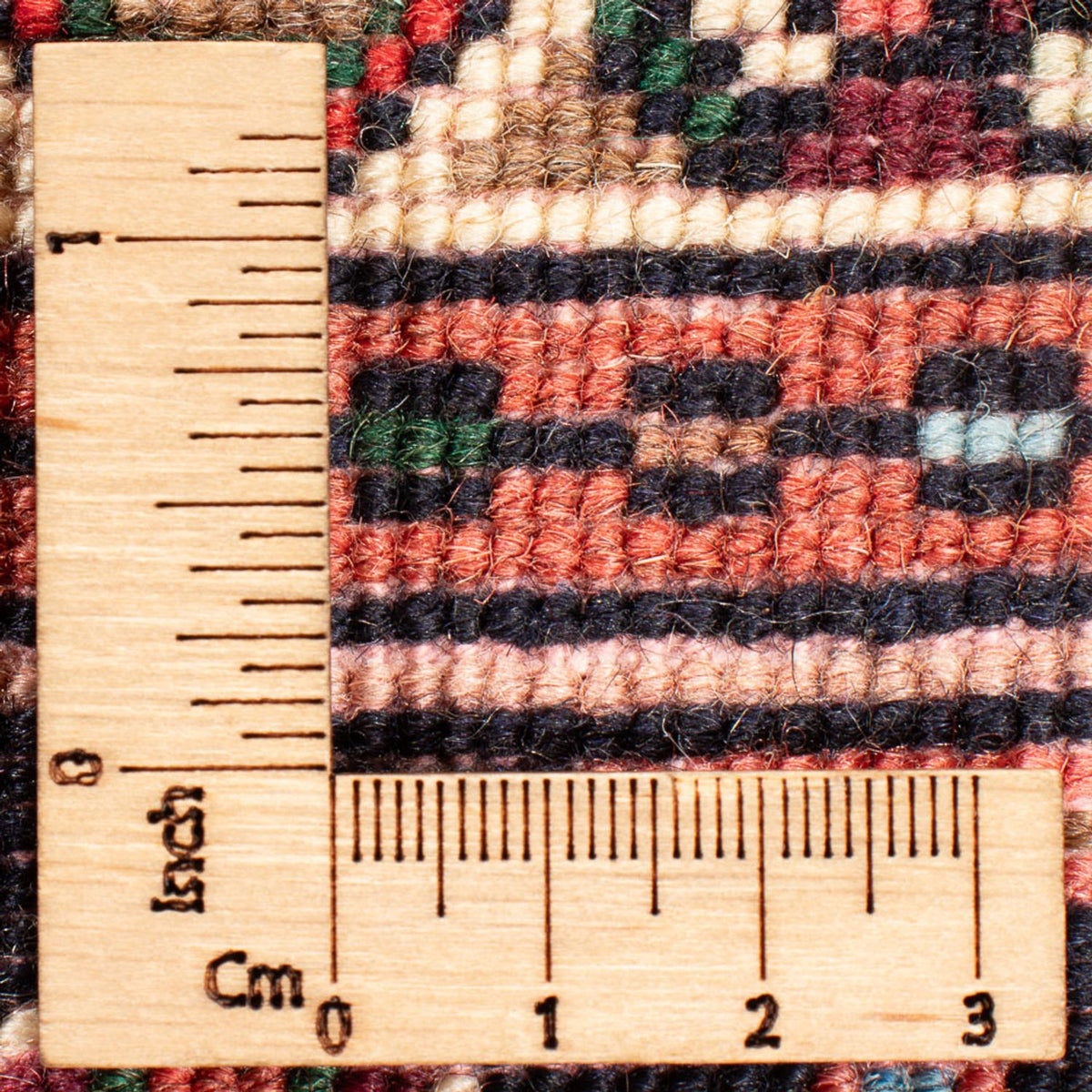 Perski dywan - Nomadyczny - 86 x 53 cm - czerwony