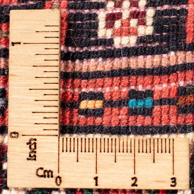 Perski dywan - Nomadyczny - 88 x 55 cm - czerwony