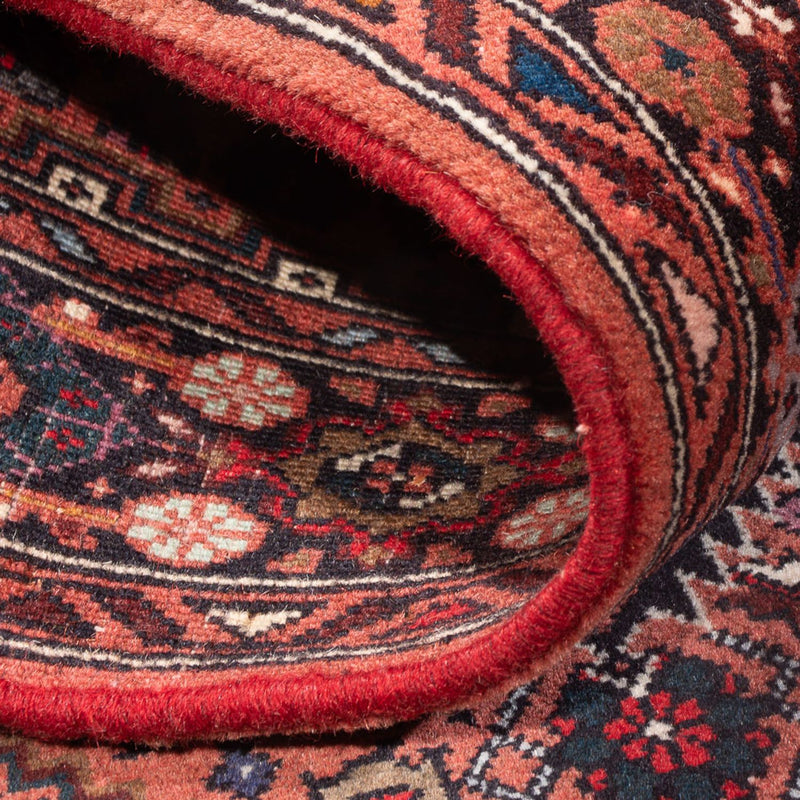 Perski dywan - Nomadyczny - 126 x 84 cm - ciemna czerwień