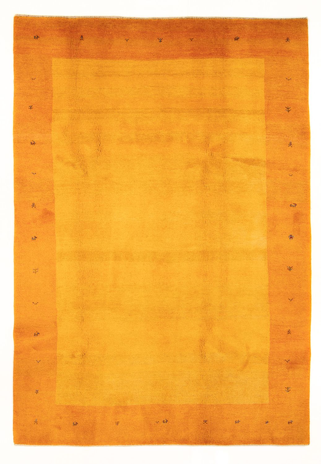 Gabbeh Teppich - Perser - 298 x 202 cm - gold